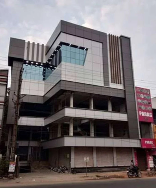 Exterior Wall Glazing for Shops in Daryaganj in Manwa Khera